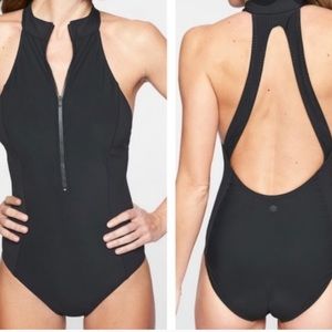 Athlete one piece swim suit